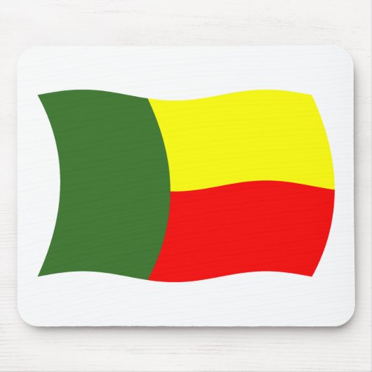 Beninse Vlag Muismat (Voorkant)