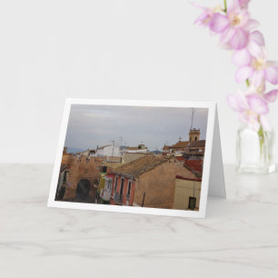 Benisanó Portrait, Valencia Spanje, Spanje Kaart