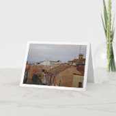 Benisanó Portrait, Valencia Spanje, Spanje Kaart (Voorkant)