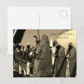 Benishangul-Gumuz traditionele dans Ethiopië Briefkaart (Voorkant / Achterkant)