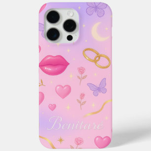 Benitaré- Pink Kiss Luxe Hoesje – Mooie, Klasse