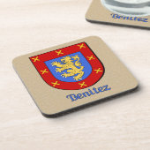 Benitez Family Shield Drankjes Onderzetter (Linkerzijde)