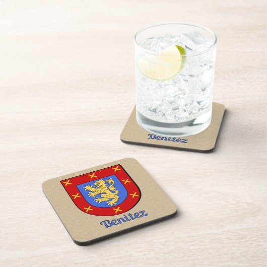 Benitez Family Shield Drankjes Onderzetter (Rechterzijde)