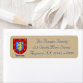 Benitez Heraldic Shield Etiket (Insitu)