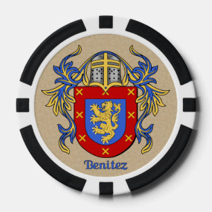 Benitez Heraldische Wapens Poker Chips