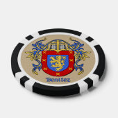 Benitez Heraldische Wapens Poker Chips (Enkel)