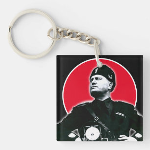 Benito Mussolini Sleutelhanger