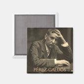 Benito Pérez-Galdós Magnet (Voorkant / Achterkant)