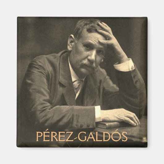 Benito Pérez-Galdós Magnet (Voorkant)