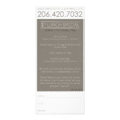 Benito's Promo-kaart Reclamekaart (Achterkant)