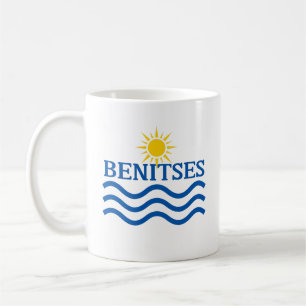 BENITSES Corfu Griekenland, Zonnegolven Koffiemok