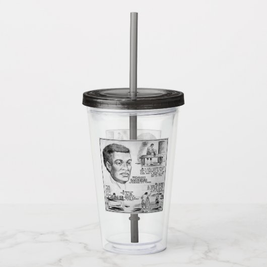 Benjamin Banneker: Zwarte wetenschapper en revolut Acryl Drinkbeker (Voorkant)