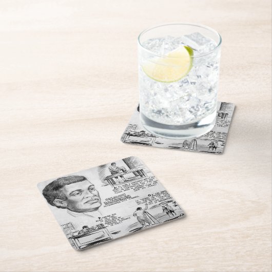 Benjamin Banneker: Zwarte wetenschapper en revolut Kartonnen Onderzetters (Insitu)