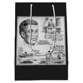 Benjamin Banneker: Zwarte wetenschapper en revolut Medium Cadeauzakje (Achterkant)