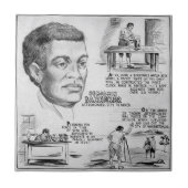 Benjamin Banneker: Zwarte wetenschapper en revolut Tegeltje (Voorkant)