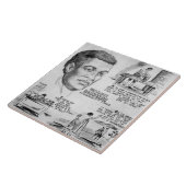 Benjamin Banneker: Zwarte wetenschapper en revolut Tegeltje (Zijkant)