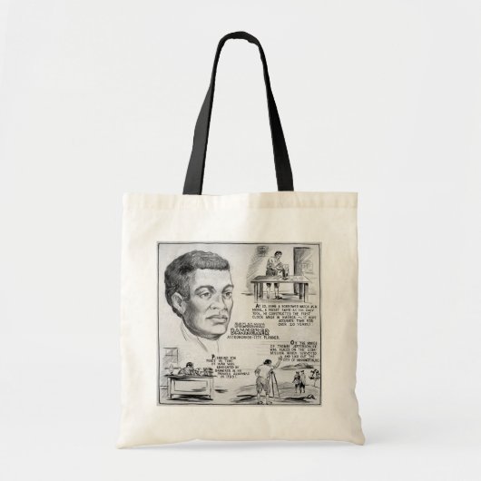 Benjamin Banneker: Zwarte wetenschapper en revolut Tote Bag (Voorkant)