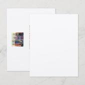 Benjamin Bar Mitzvah RSVP Kaartje (Voorkant / Achterkant)