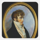 Benjamin Bathurst Vierkante Sticker (Voorkant)