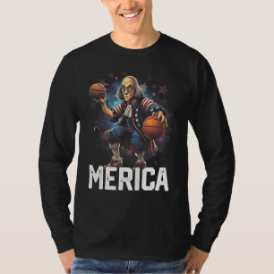 Benjamin Ben Franklin, VS 4 juli Grappig, Mand T-shirt