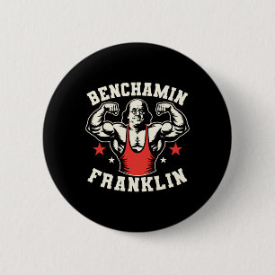 Benjamin Benjamin Franklin Bench Press Bodybuildi Ronde Button 5,7 Cm