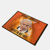 Benjamin "Bibi" Netanyahu Premier van Israël Deurmat (Schuin)