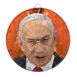 Benjamin "Bibi" Netanyahu Prime Minister of Israel Dartbord