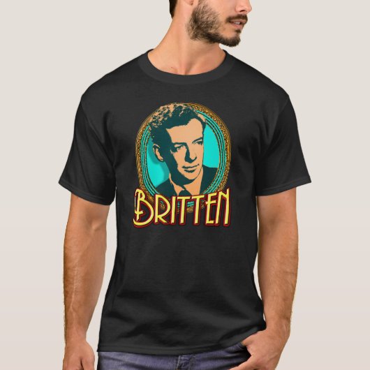 Benjamin Britten T-shirt (Voorkant)