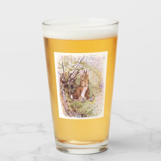 Benjamin Bunny (door Beatrix Potter) Glas (Voorkant gevuld)