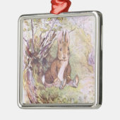 Benjamin Bunny (door Beatrix Potter) Metalen Ornament (Links)