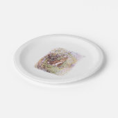 Benjamin Bunny (door Beatrix Potter) Papieren Bordje (Gekanteld)