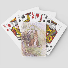 Benjamin Bunny (door Beatrix Potter) Pokerkaarten