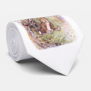 Benjamin Bunny (door Beatrix Potter) Stropdas