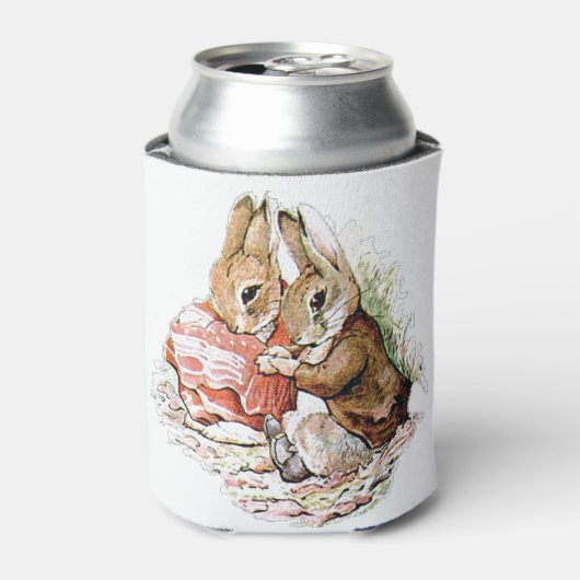 Benjamin Bunny en Peter Rabbit plannen hun inval Blikjeskoeler (Blikje Voorkant)