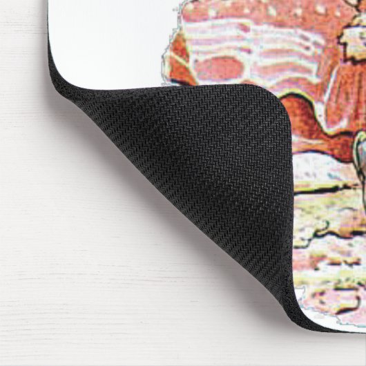 Benjamin Bunny en Peter Rabbit plannen hun inval Muismat (Hoek)