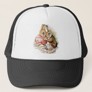 Benjamin Bunny en Peter Rabbit plannen hun inval Trucker Pet