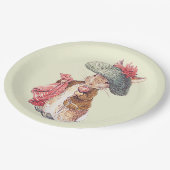 Benjamin Bunny Papieren Bordje (Gekanteld)