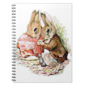 Benjamin Bunny stuitte op Peter Rabbit Notitieboek (Voorkant)