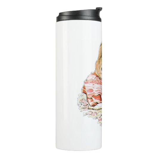 Benjamin Bunny stuitte op Peter Rabbit Thermosbeker (Gedraaid links)