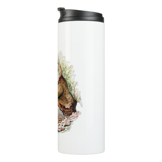 Benjamin Bunny stuitte op Peter Rabbit Thermosbeker (Geroteerd rechts)