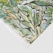 "Benjamin Bunny Watches Farmer Brown" door Beatrix Tissuepapier (Detail)