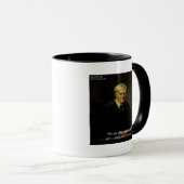 Benjamin Cardozo "Wij zijn" citaat Mok (Voorkant rechts)