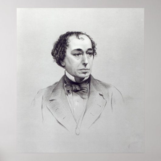 Benjamin Disraeli, 1st Earl Beaconsfield Poster (Voorkant)