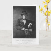 Benjamin Disraeli, 1st Graaf van Beaconsfield Kaart (Gele Bloem)