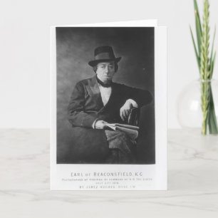 Benjamin Disraeli, 1st Graaf van Beaconsfield Kaart
