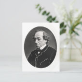 Benjamin Disraeli c.1874 Briefkaart (Staand voorkant)