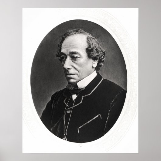 Benjamin Disraeli c.1874 Poster (Voorkant)