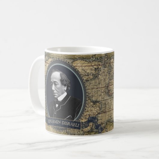 Benjamin Disraeli Historische Mok (Voorkant links)