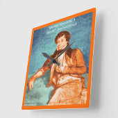 Benjamin Disraeli Onwetendheid Quote Wandklok (Hoek)