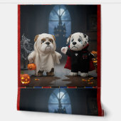 Benjamin en Buttons Halloween/home/Halloween Behang (Afrollen)